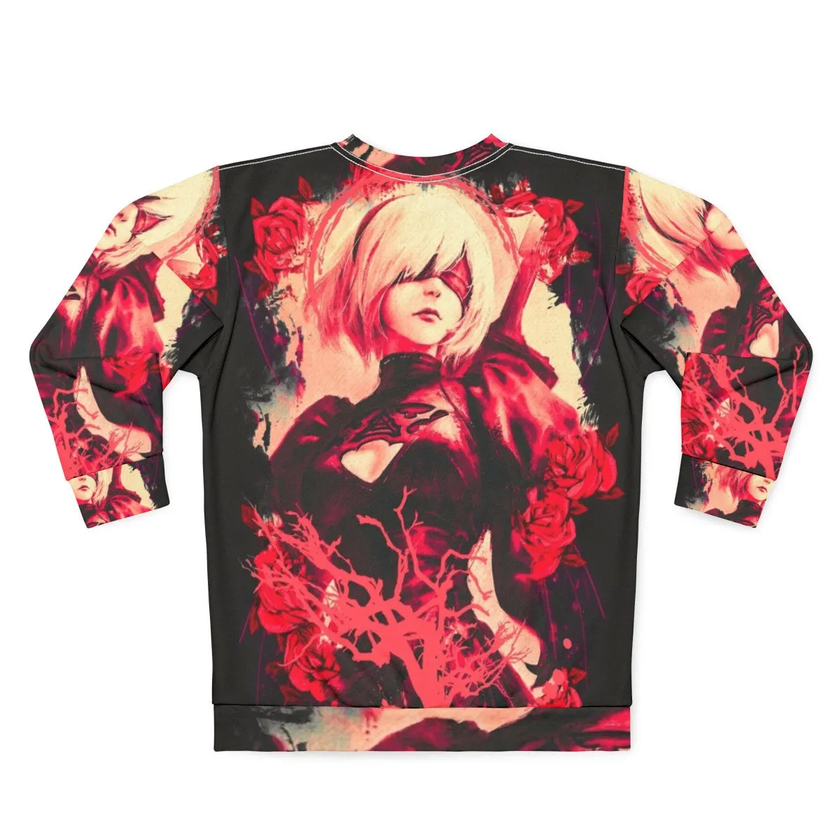 2B Nier Automata Sweatshirt - The Roses and Girl V2