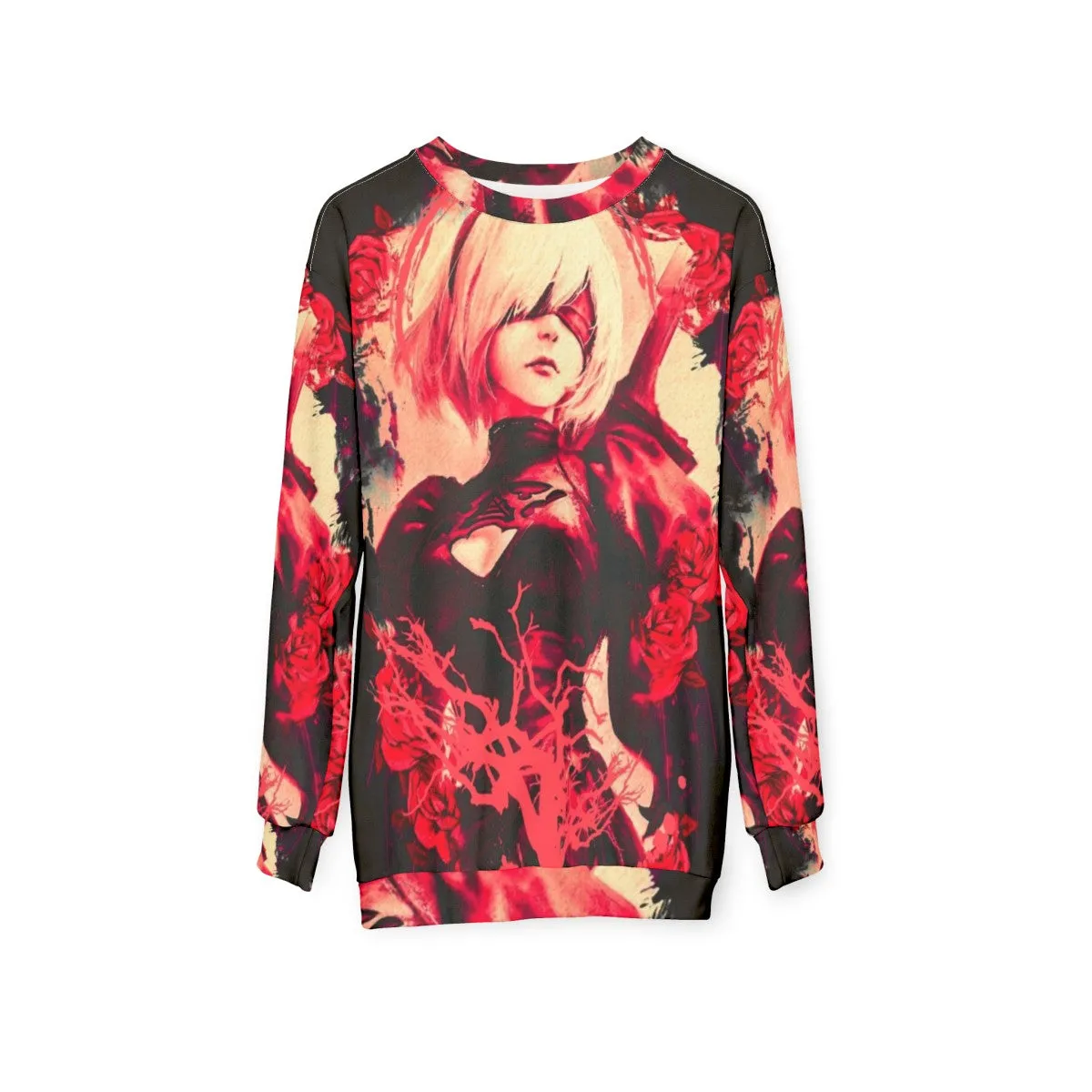 2B Nier Automata Sweatshirt - The Roses and Girl V2