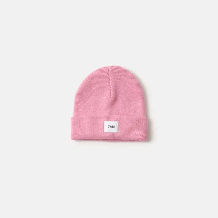 7AM Beanie Heather - Pink