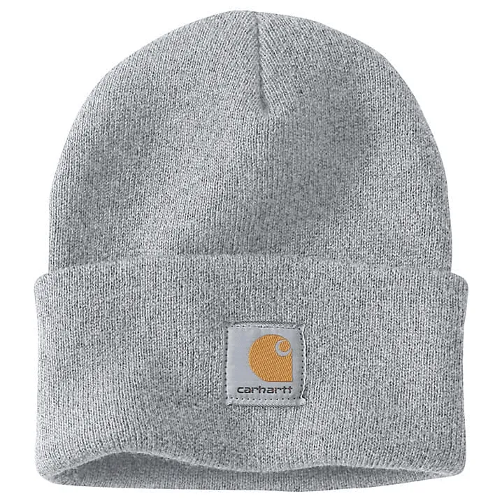 A18 Knit Cuffed Beanie - Heather Grey