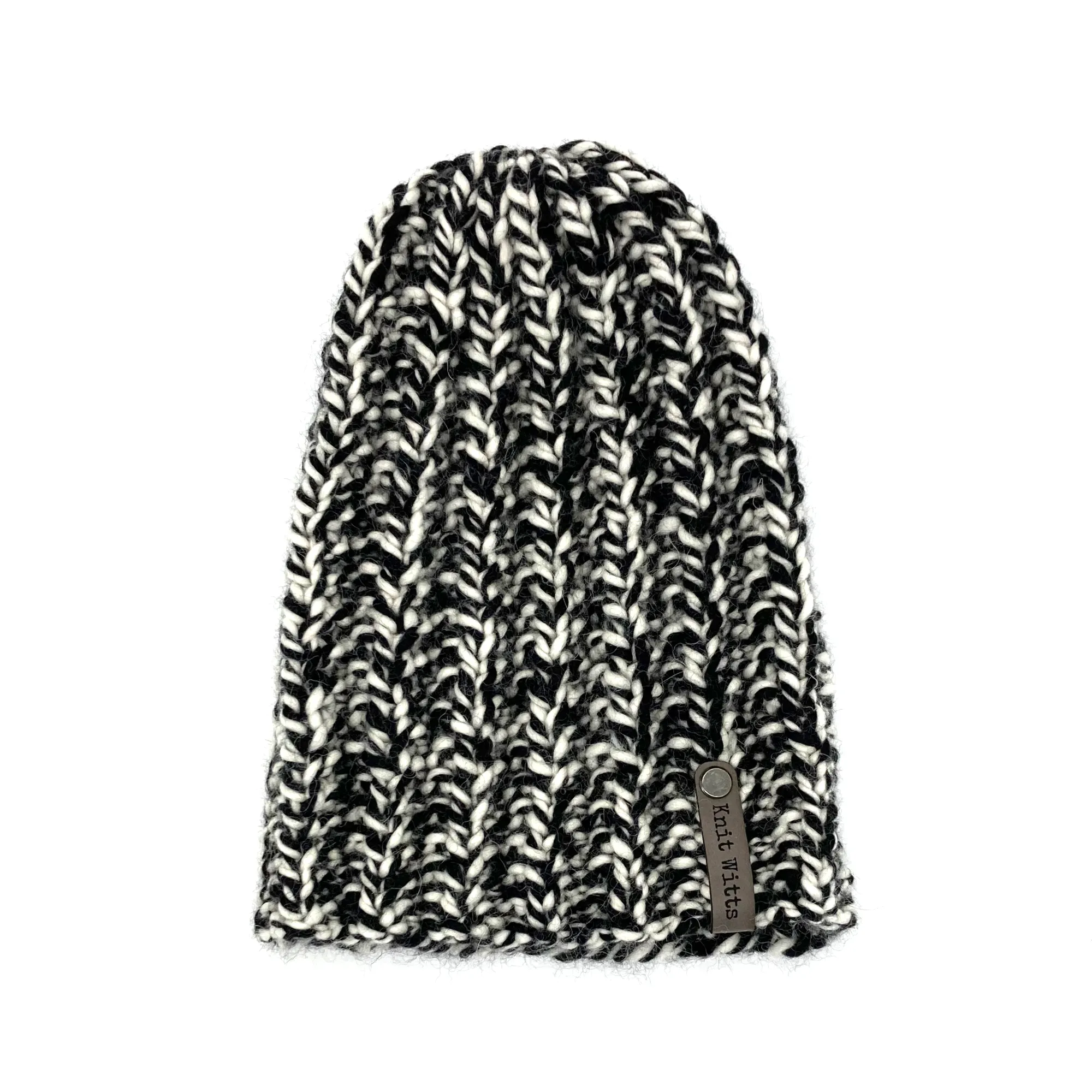 Adult Knit Beanie | Twist | Slouchy or Watchman cap | Knit Witts Global