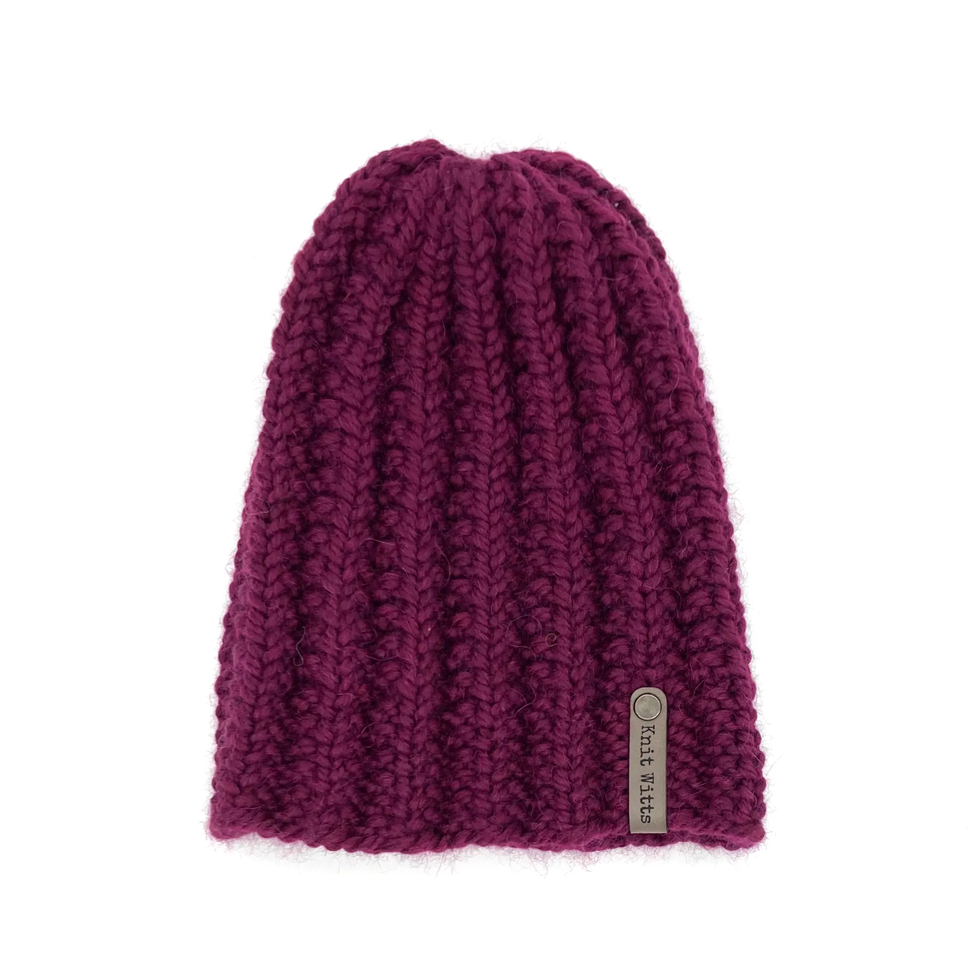 Adult Knit Beanie | Twist | Slouchy or Watchman cap | Knit Witts Global