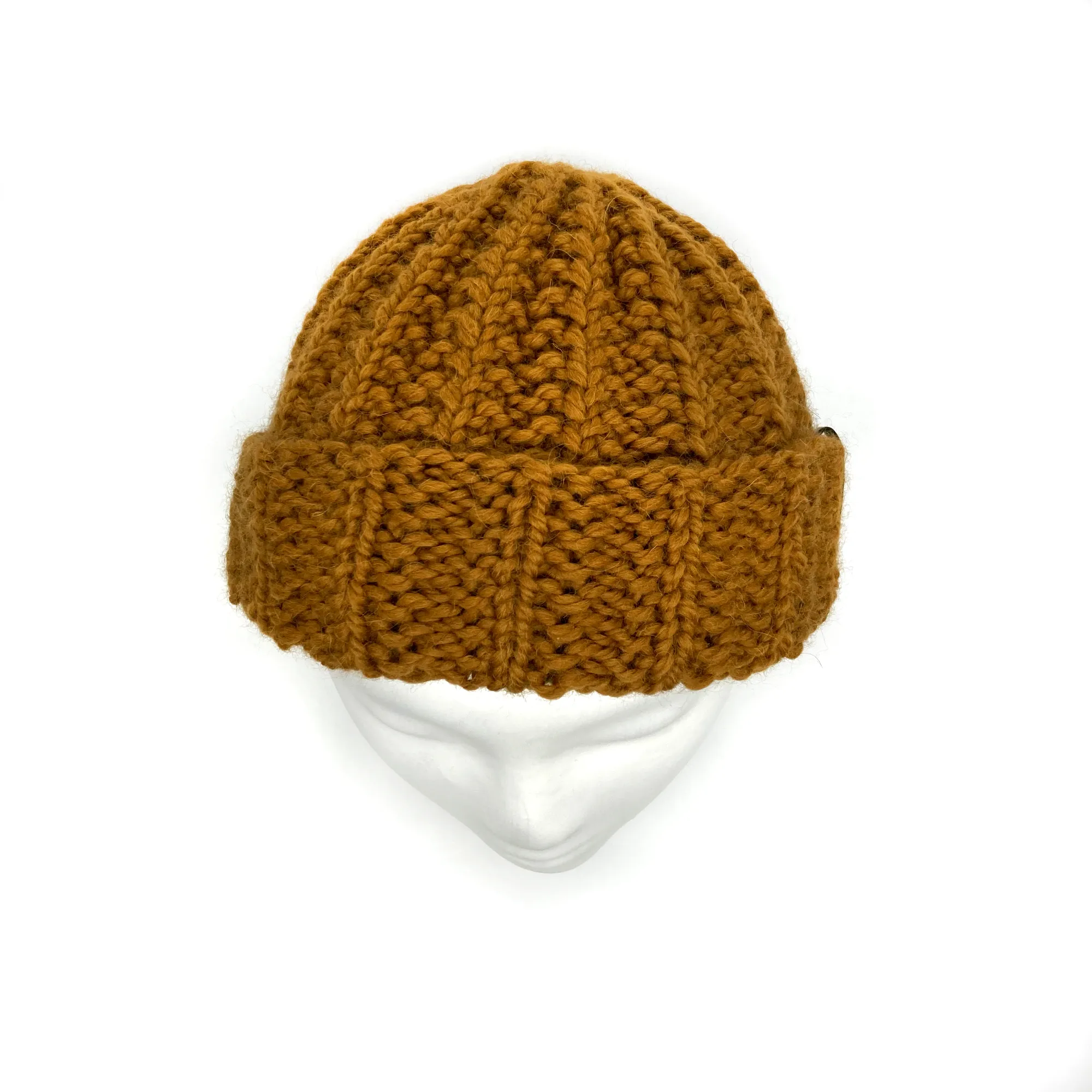 Adult Knit Beanie | Twist | Slouchy or Watchman cap | Knit Witts Global