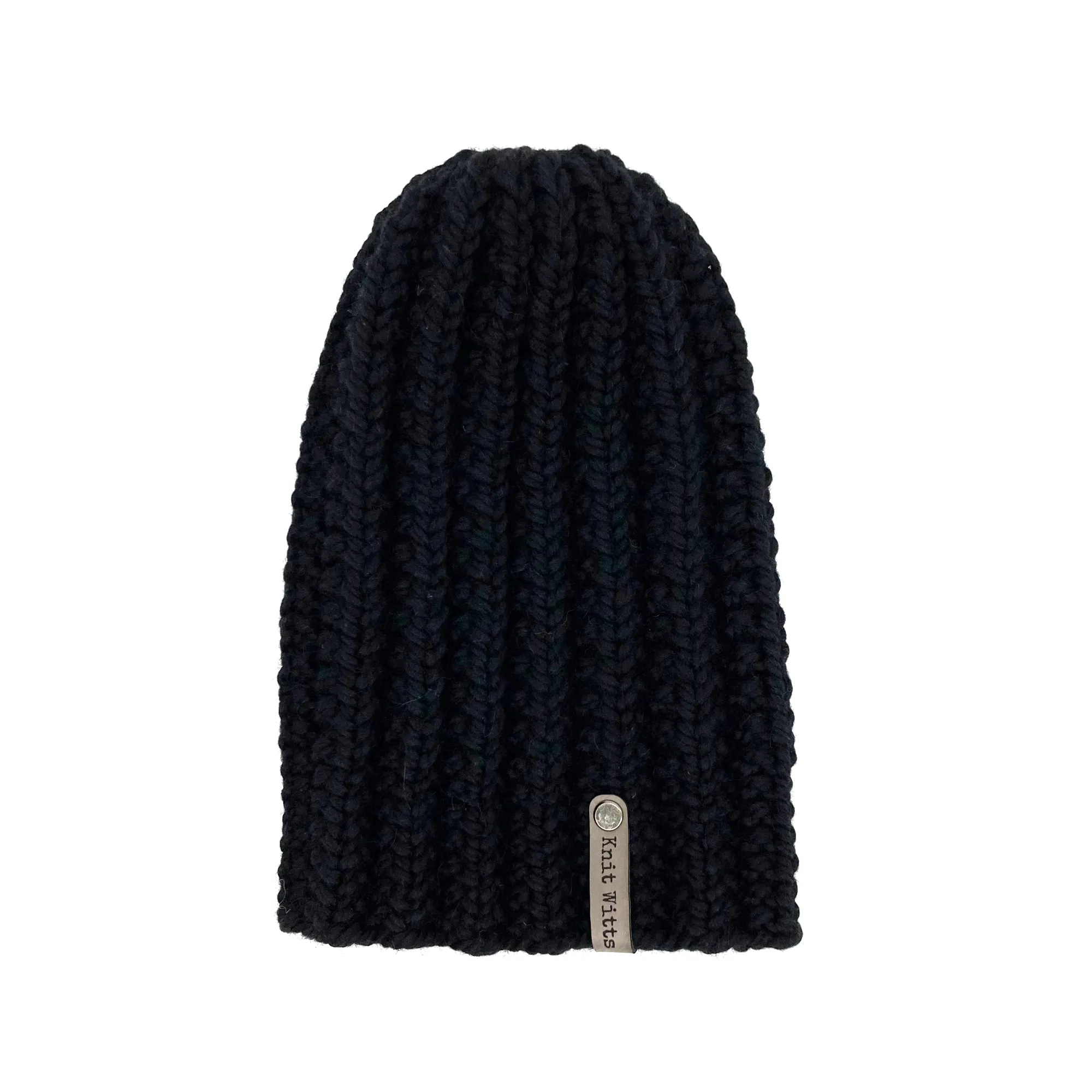 Adult Knit Beanie | Twist | Slouchy or Watchman cap | Knit Witts Global