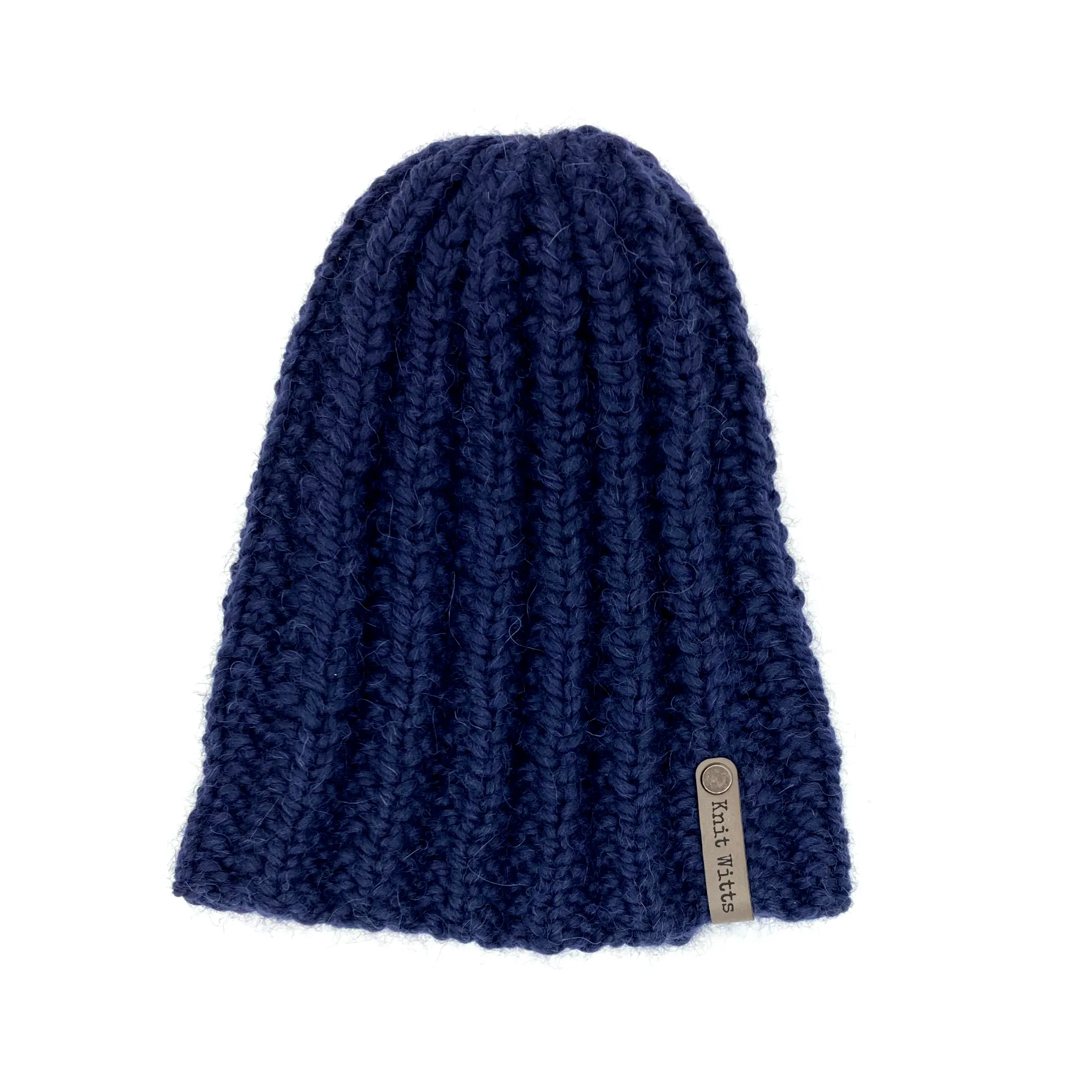 Adult Knit Beanie | Twist | Slouchy or Watchman cap | Knit Witts Global