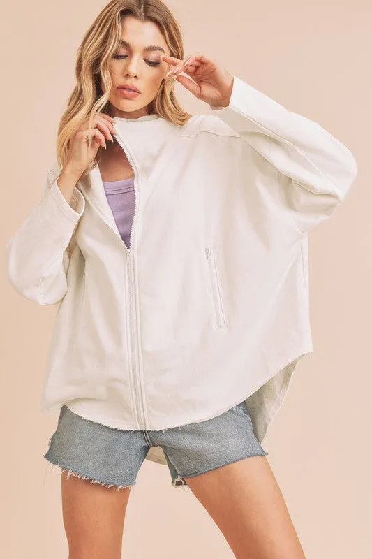 Aemi   Co Tina Oversized Dolman Sleeve Jacket