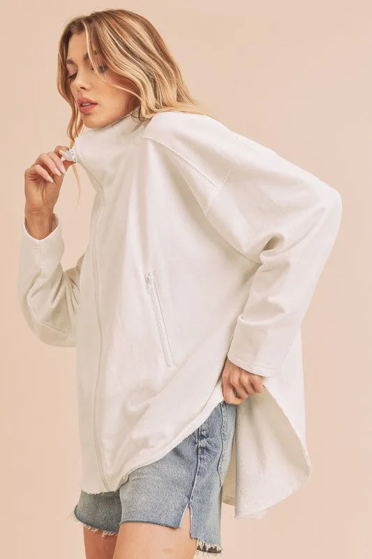 Aemi   Co Tina Oversized Dolman Sleeve Jacket