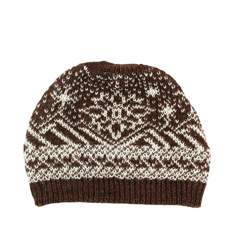 Alpaca Slouch Beanie - Mountain Eve