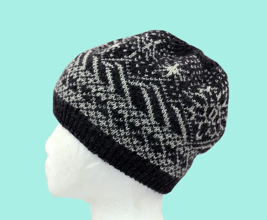 Alpaca Slouch Beanie - Mountain Eve