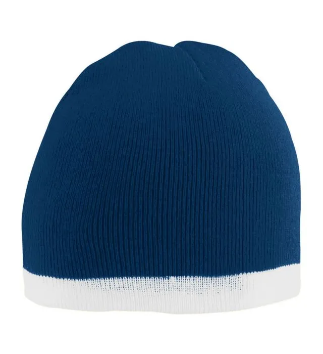 Augusta Two-Tone Knit Beanie