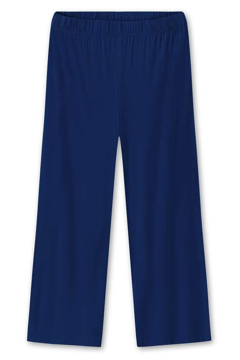 Bamboo Pants Wide Navy