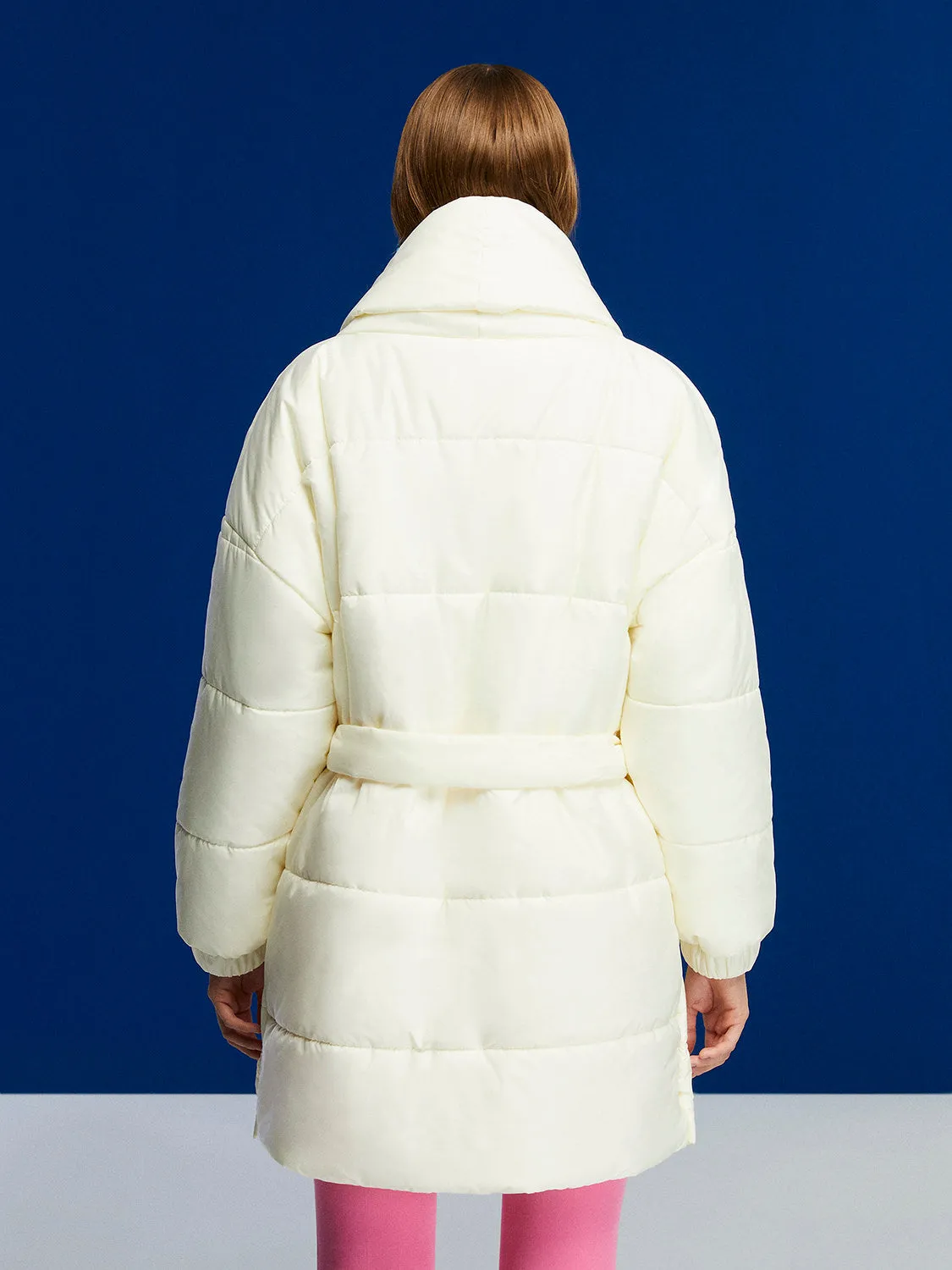 Belted Puffer Jacket