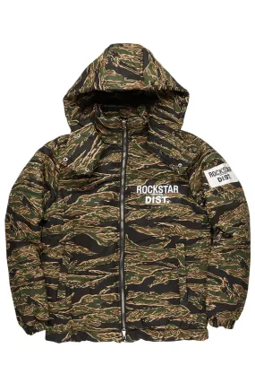 Bevis Camo Puffer Jacket