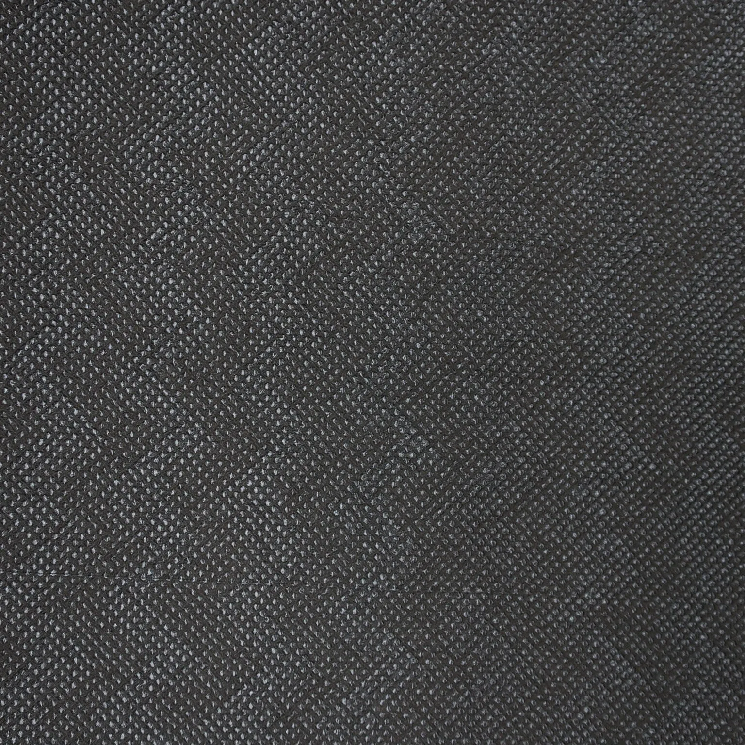 Black Lattice Diamond Textured Brocade Fabric