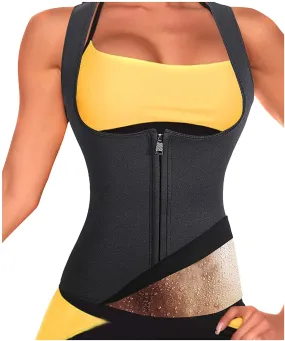 Brand new Women Neoprene Tank Top Sauna Sweat Vest Shapewear for Gym,  Workouts for Weight Loss & Slimming! Sz L