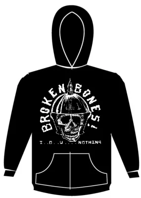 BROKEN BONES SKULL hoodie