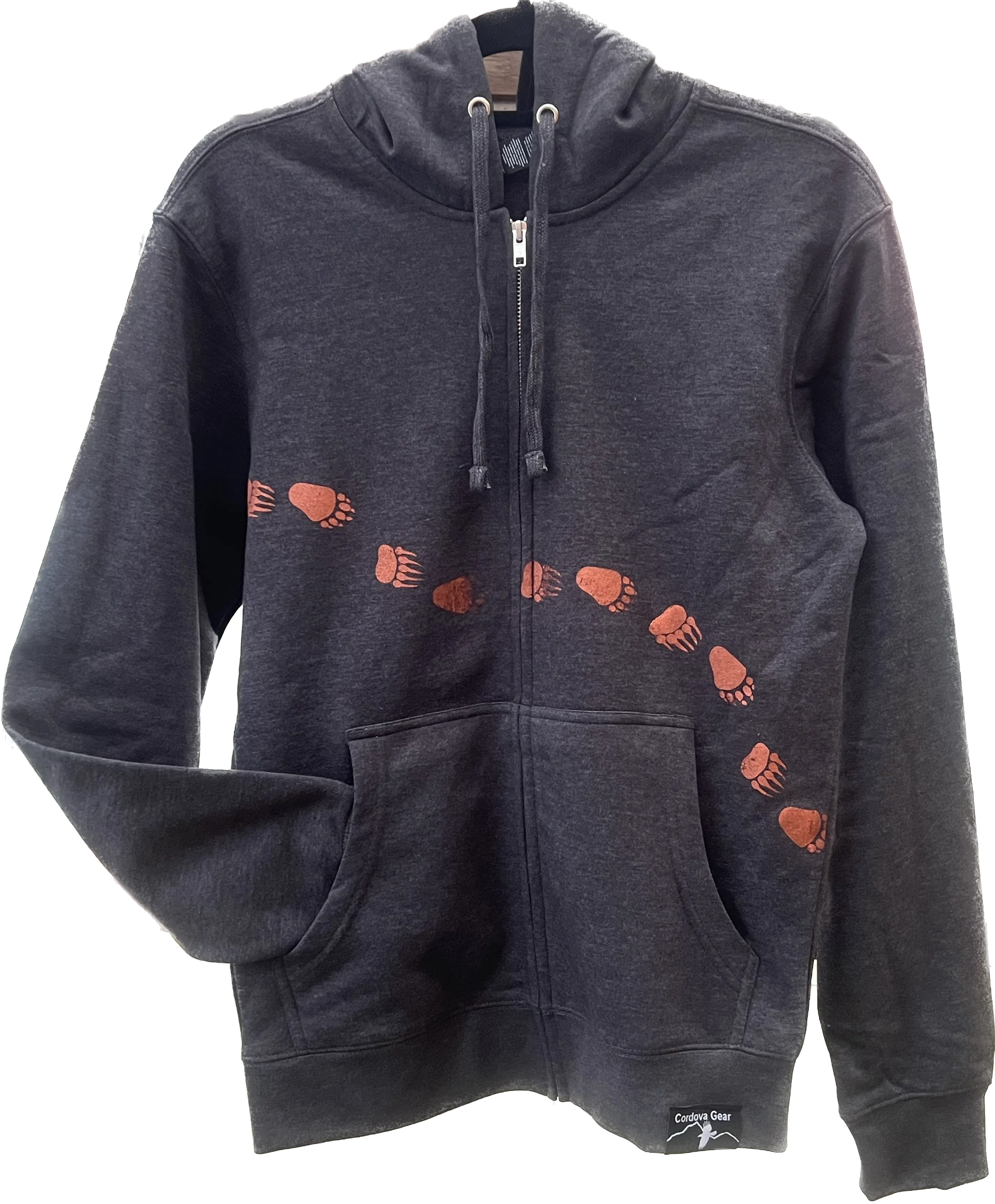 Brown Bear Zip Hoody Sweatshirt