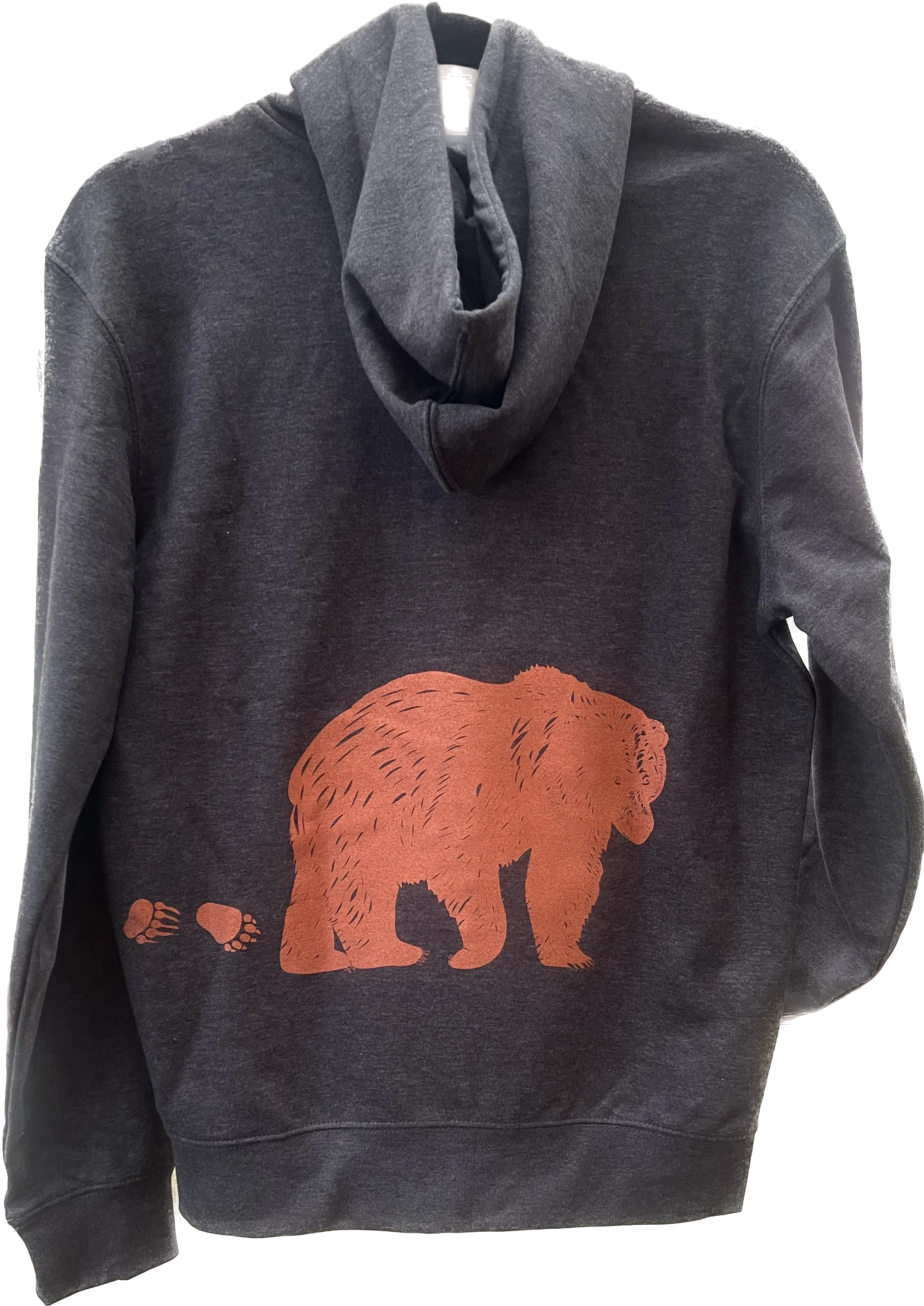 Brown Bear Zip Hoody Sweatshirt