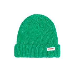 BS RUBBER WAPPEN BEANIE GREEN