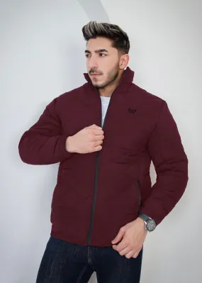 Bubble Jacket - Maroon