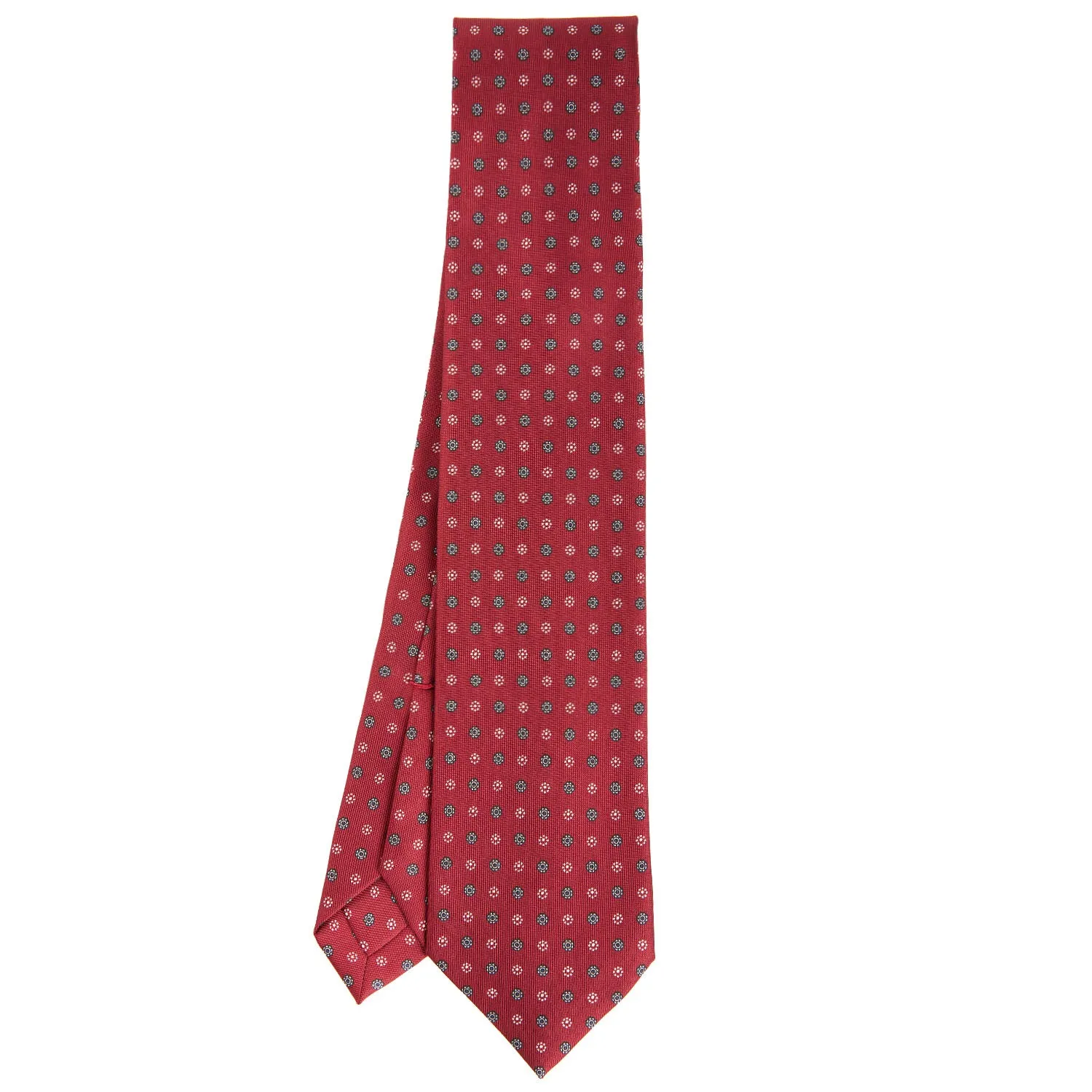 BURGUNDY 5 FOLD SARTORIAL SILK TIE