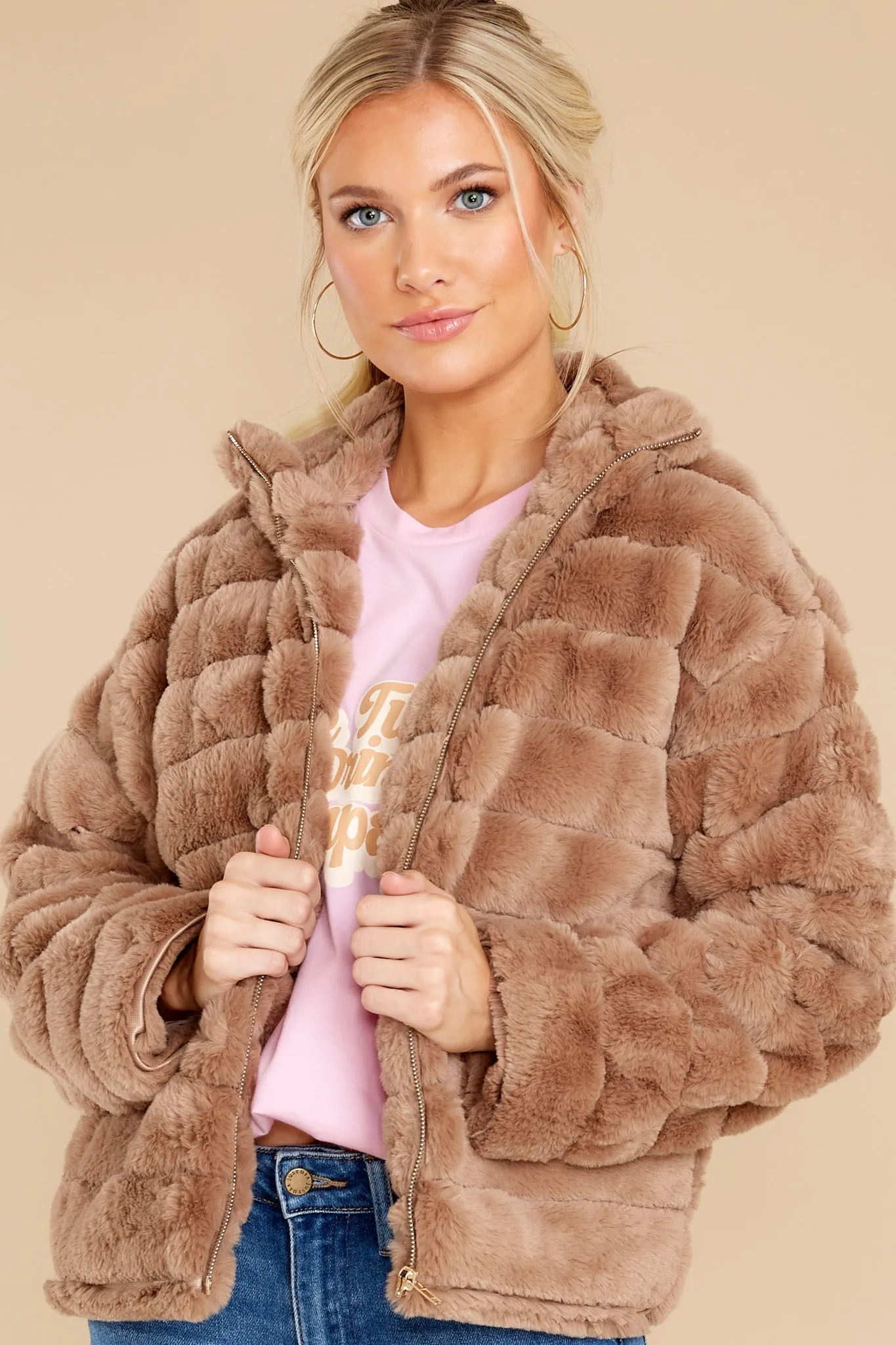 Call Me Cozy Taupe Jacket