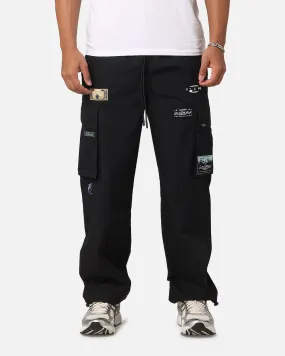 Carre Patchwork Cargo Jogger Black