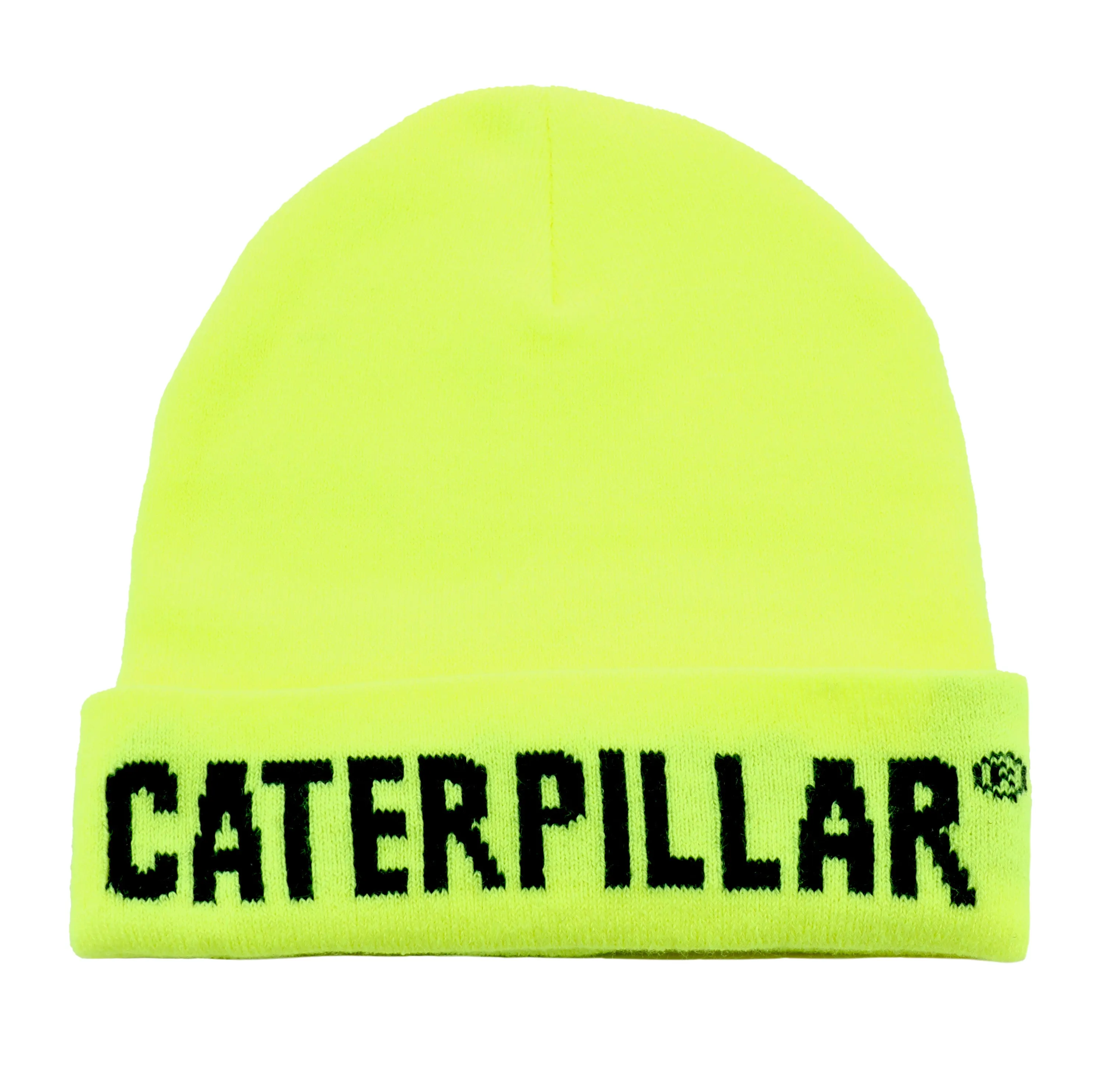 'Caterpillar' Men's Flashlight Insulated Beanie - Hi-Vis Yellow