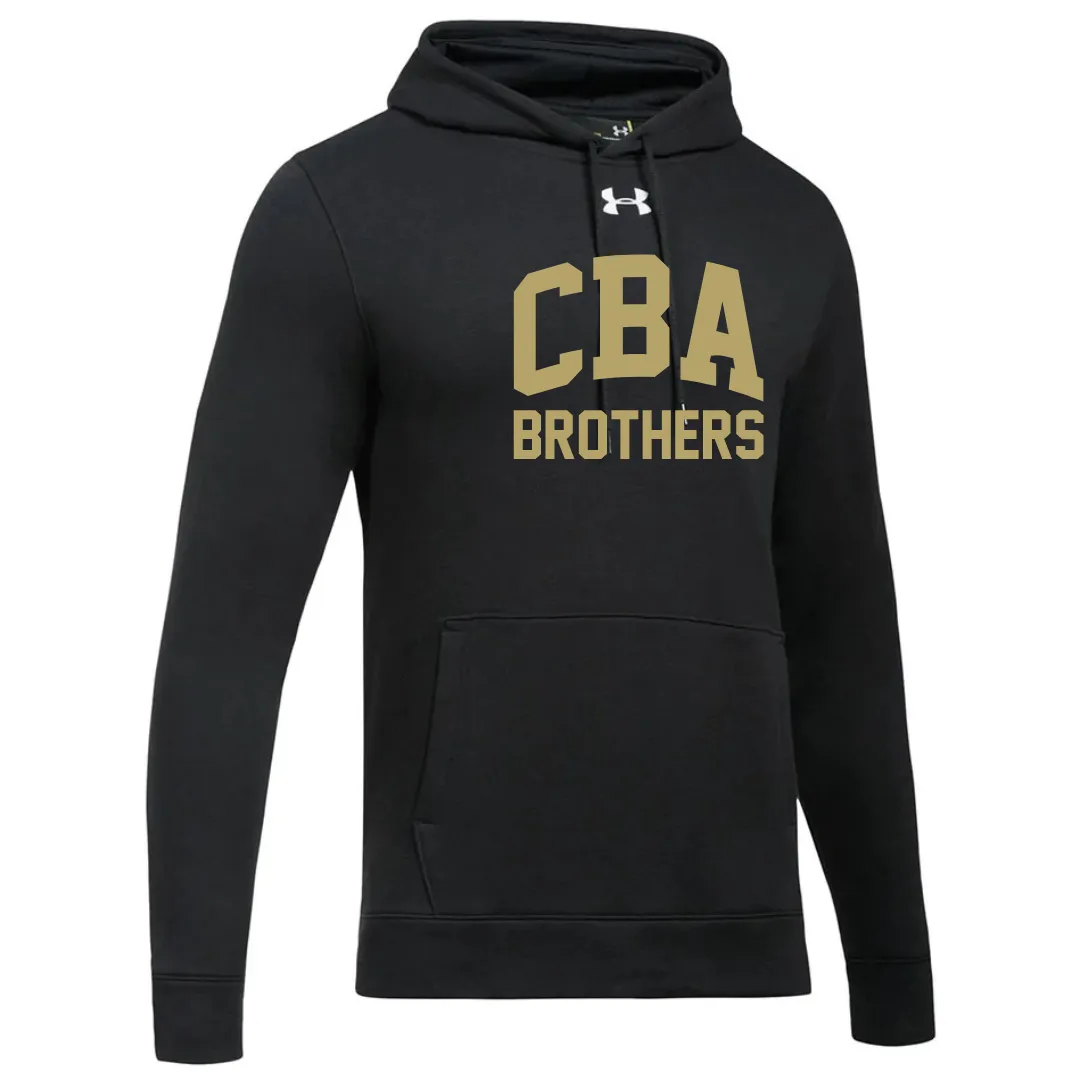 CBA- Under Armour® Hustle Hoodie, Black