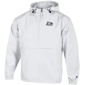 Champion® Packable Half Zip - White