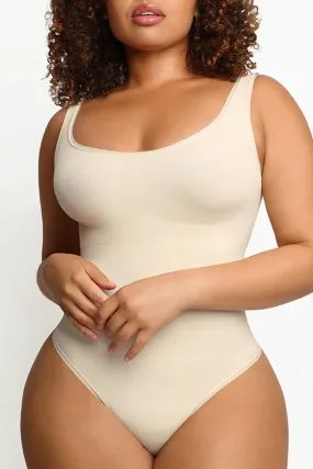 Classic Ivory Slimming Bodysuit Tank