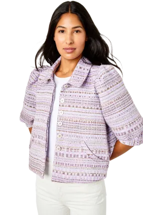 Colby Jacket-Tweed-Lavender by Cartolina