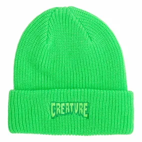 Creature - Logo Outline Beanie Safety Green