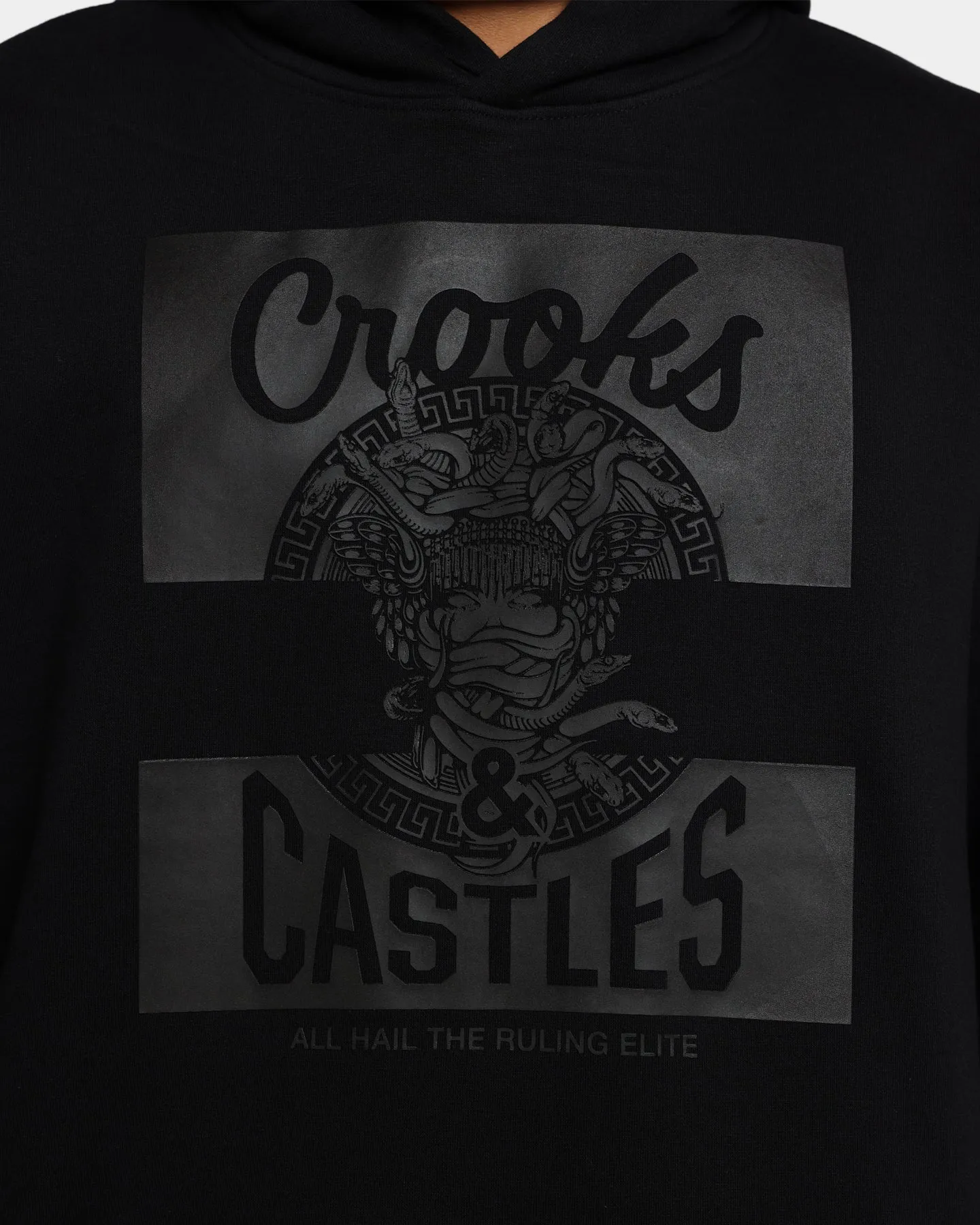 Crooks & Castles Mad Klepto Hoodie Black