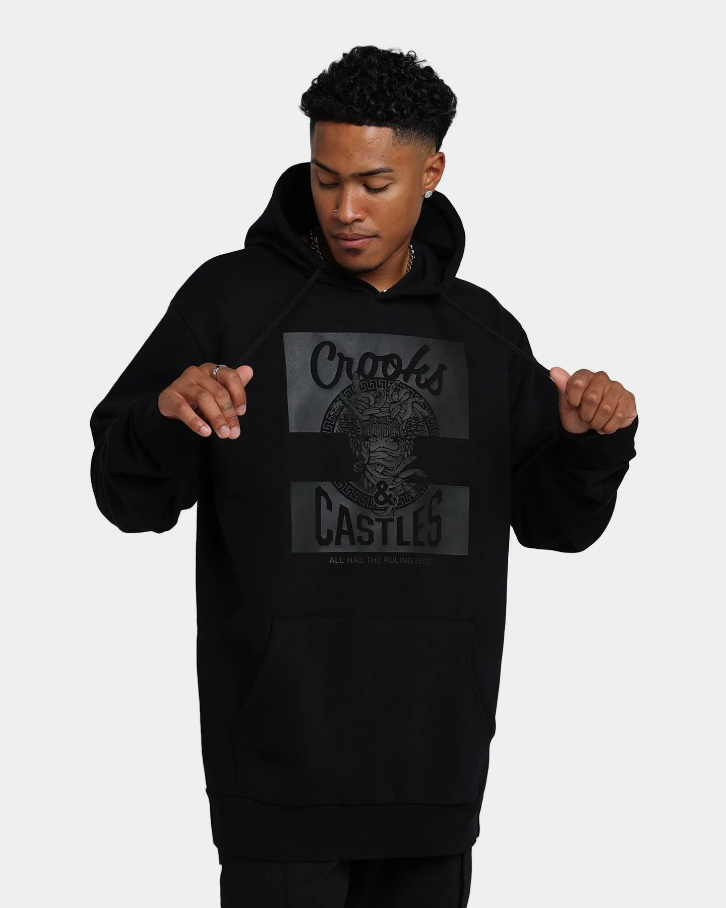 Crooks & Castles Mad Klepto Hoodie Black