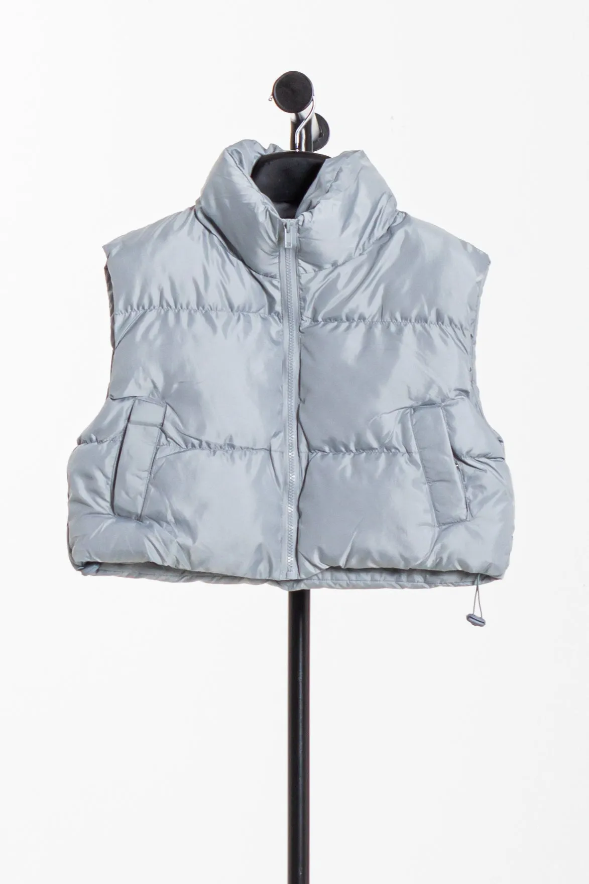 CROP PUFFER JACKET