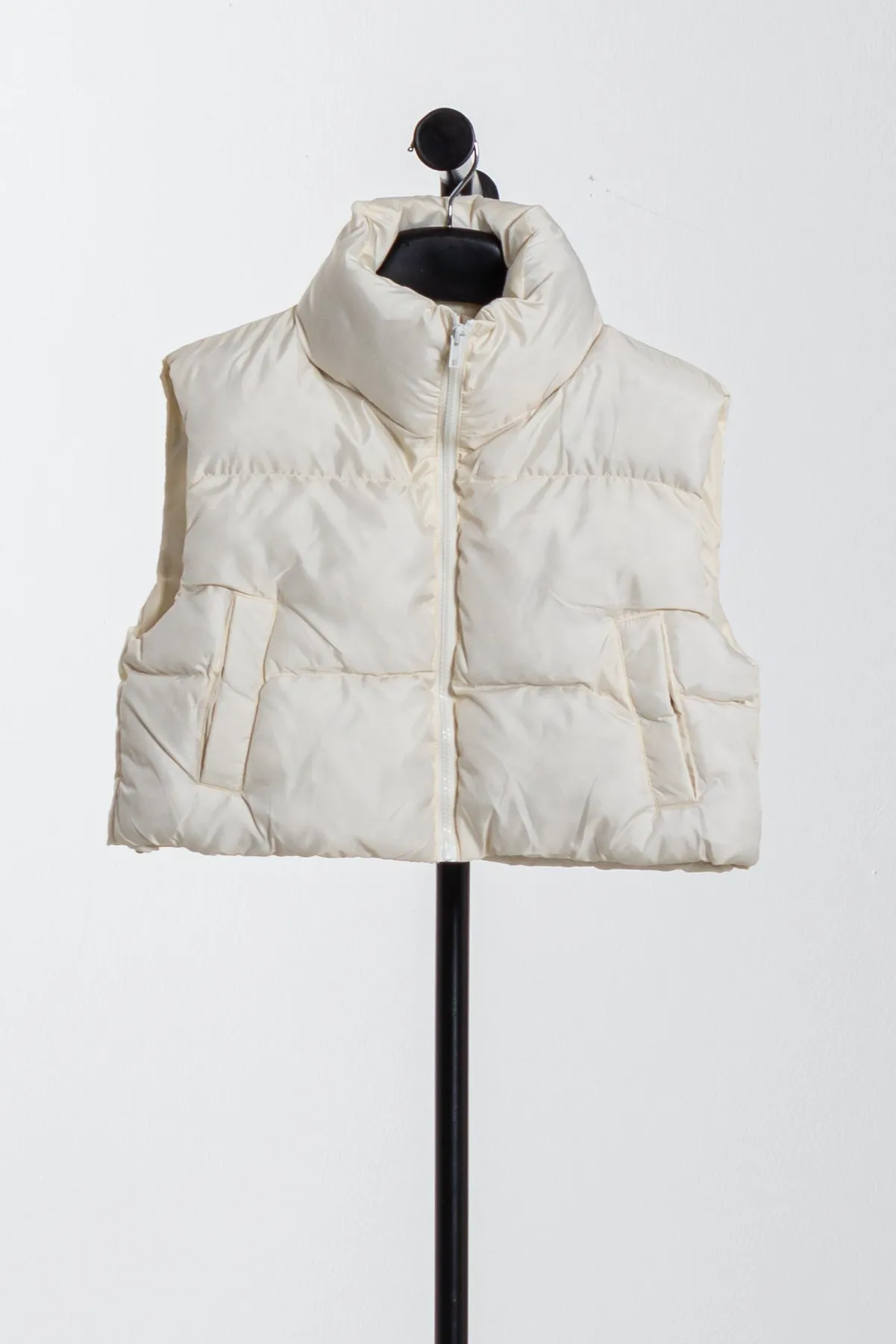 CROP PUFFER JACKET