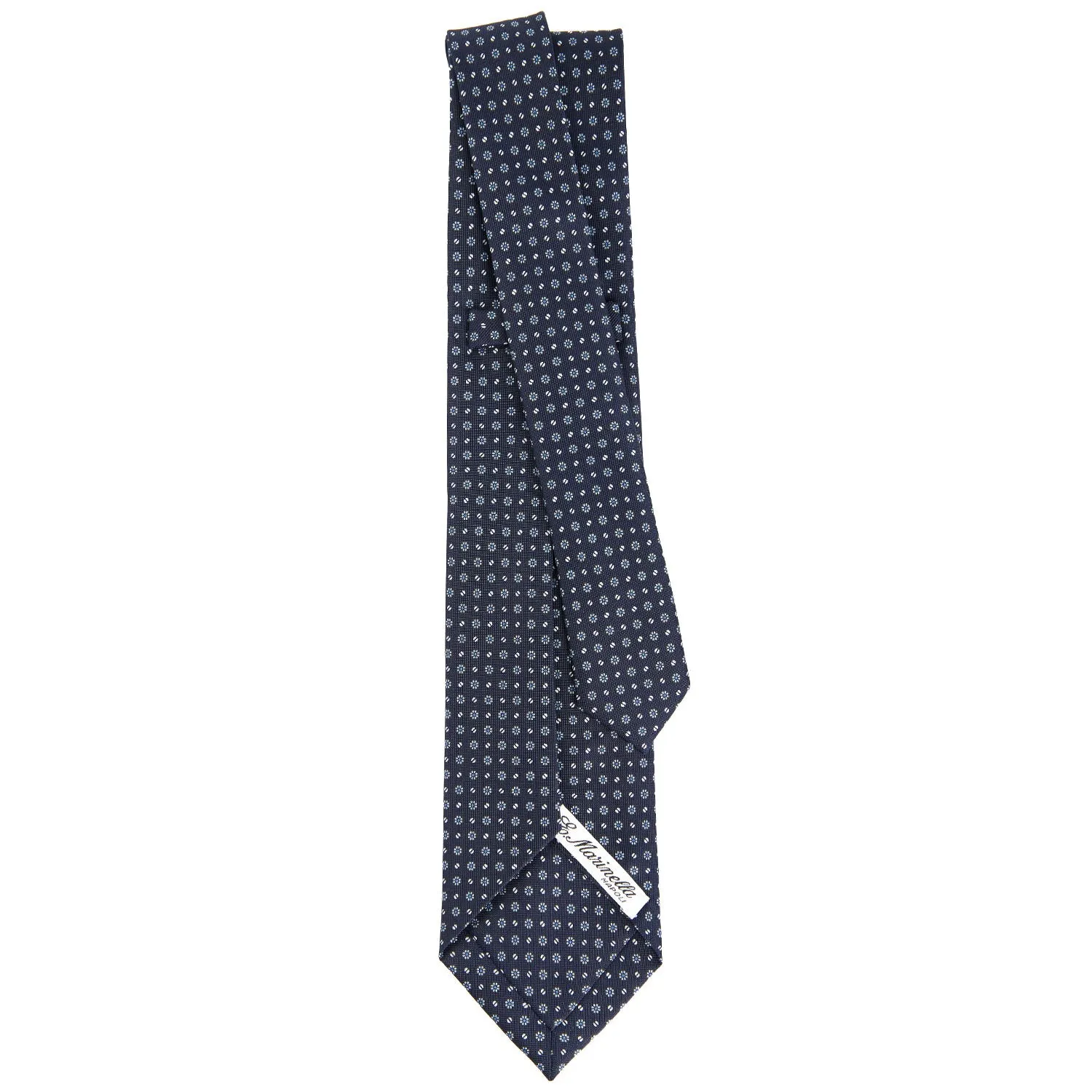 DARK BLUE 9 FOLD SARTORIAL SILK TIE