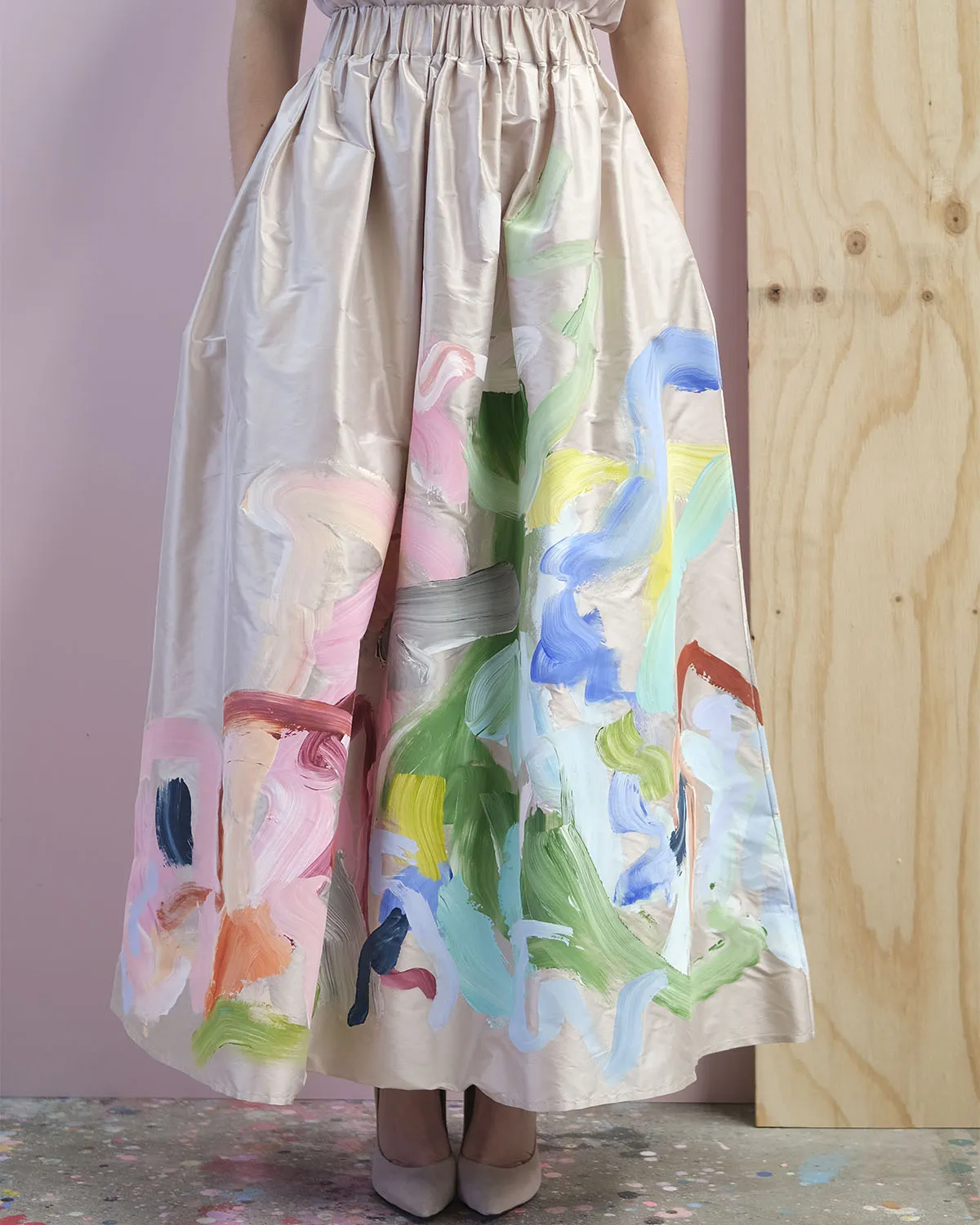 Day Dreamer | Silk Skirt Size 8