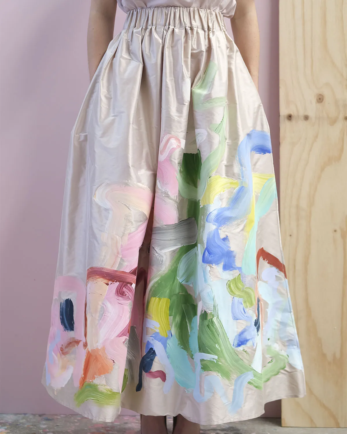 Day Dreamer | Silk Skirt Size 8