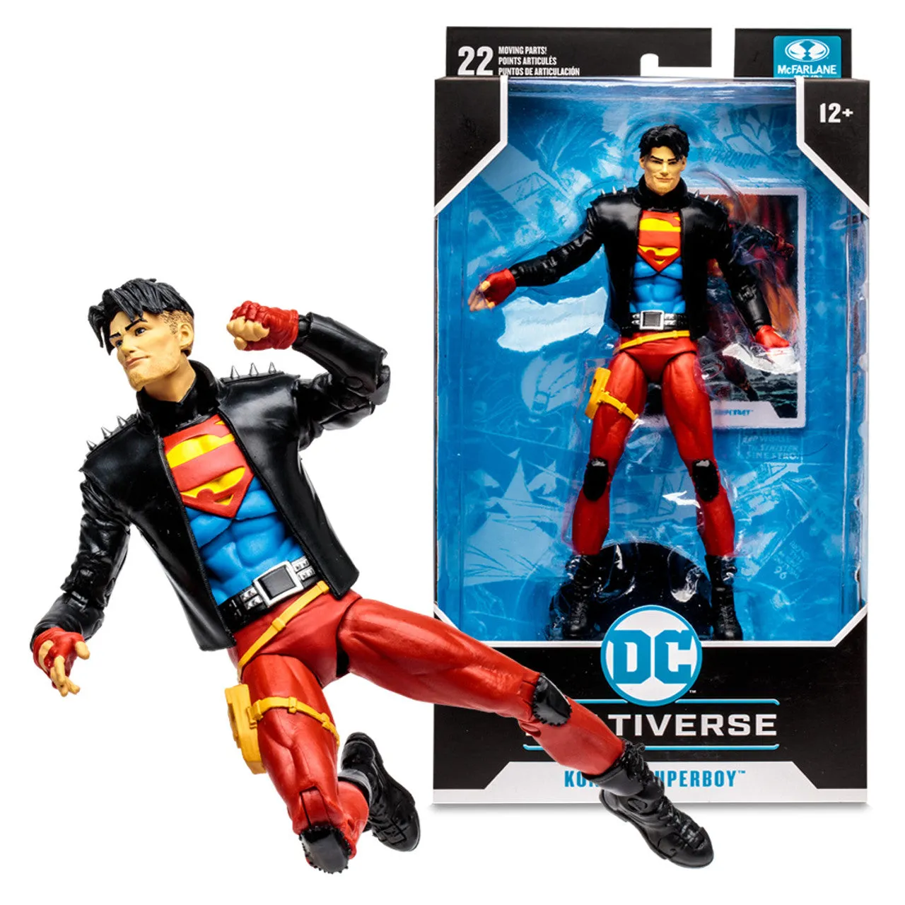 DC Multiverse Kon-El Superboy (DC Multiverse) 7" Inch Scale Action Figure - McFarlane Toys