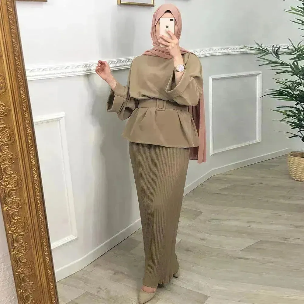 Dubai Turkey Hijab Abaya Dress.