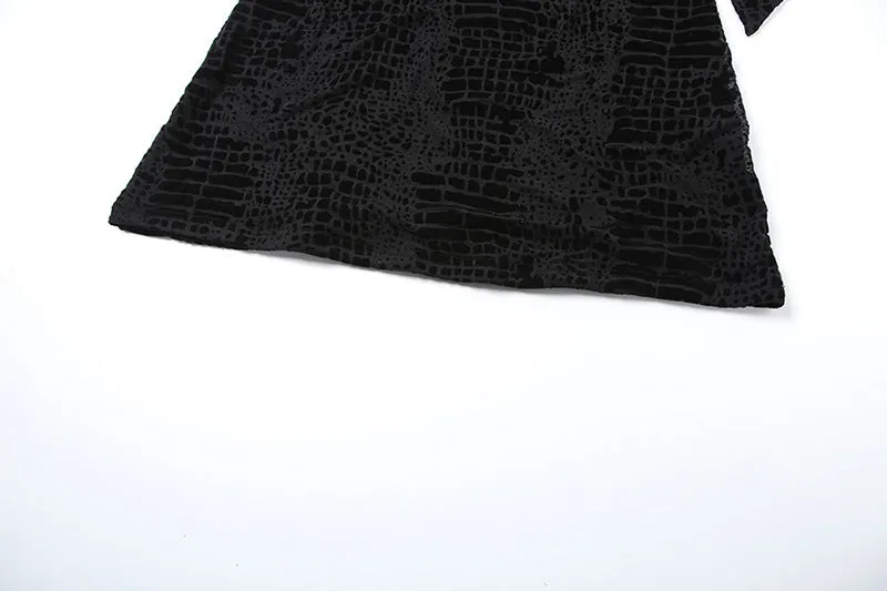 Elegant Sexy Backless Lace up Scarf Collar Dress