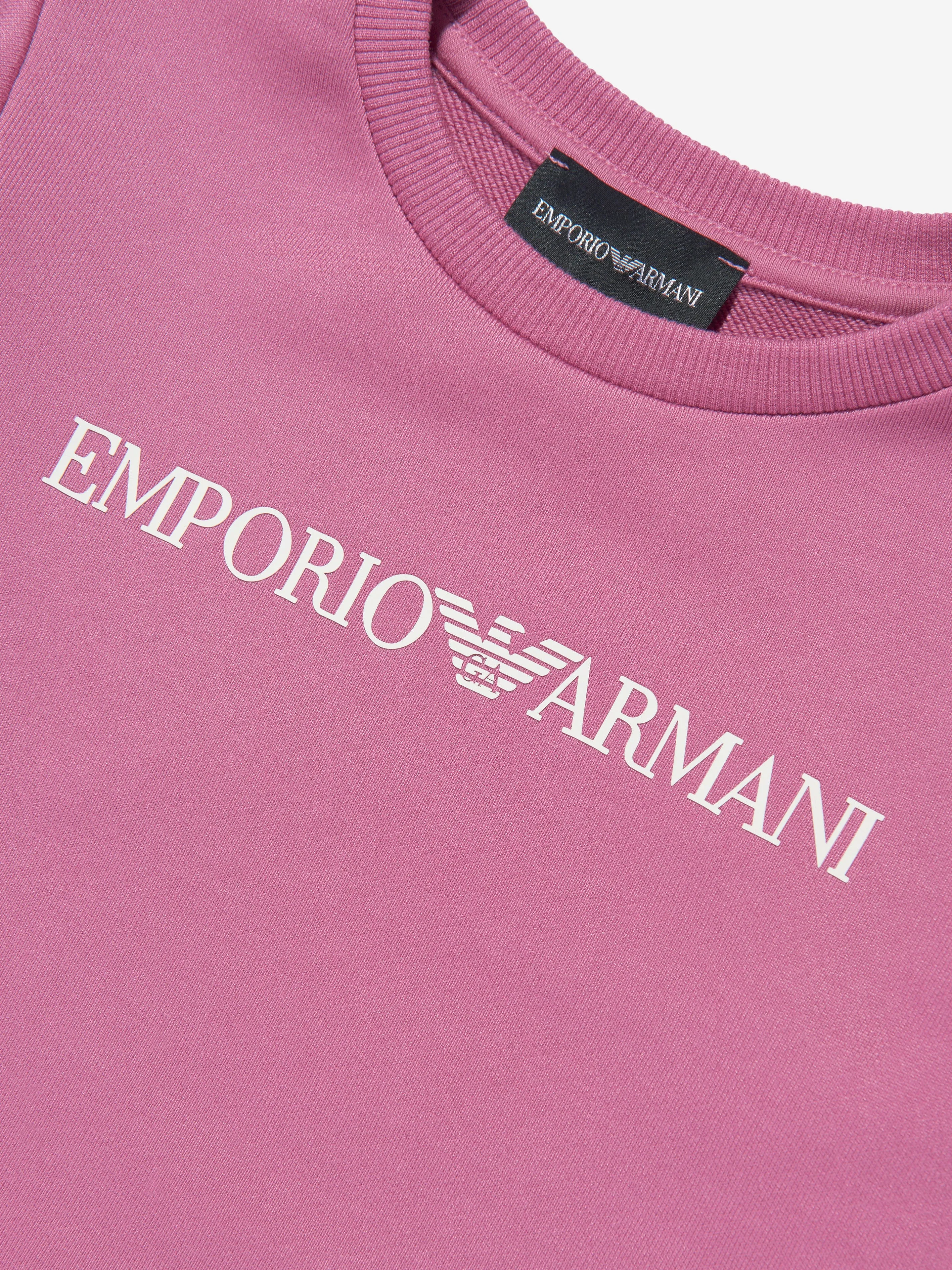 Emporio Armani Girls Logo Sweatshirt