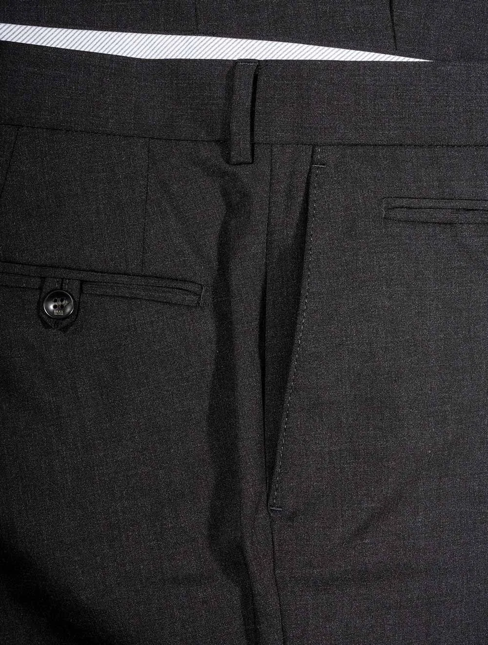 Enrico Wool Trouser Black/02