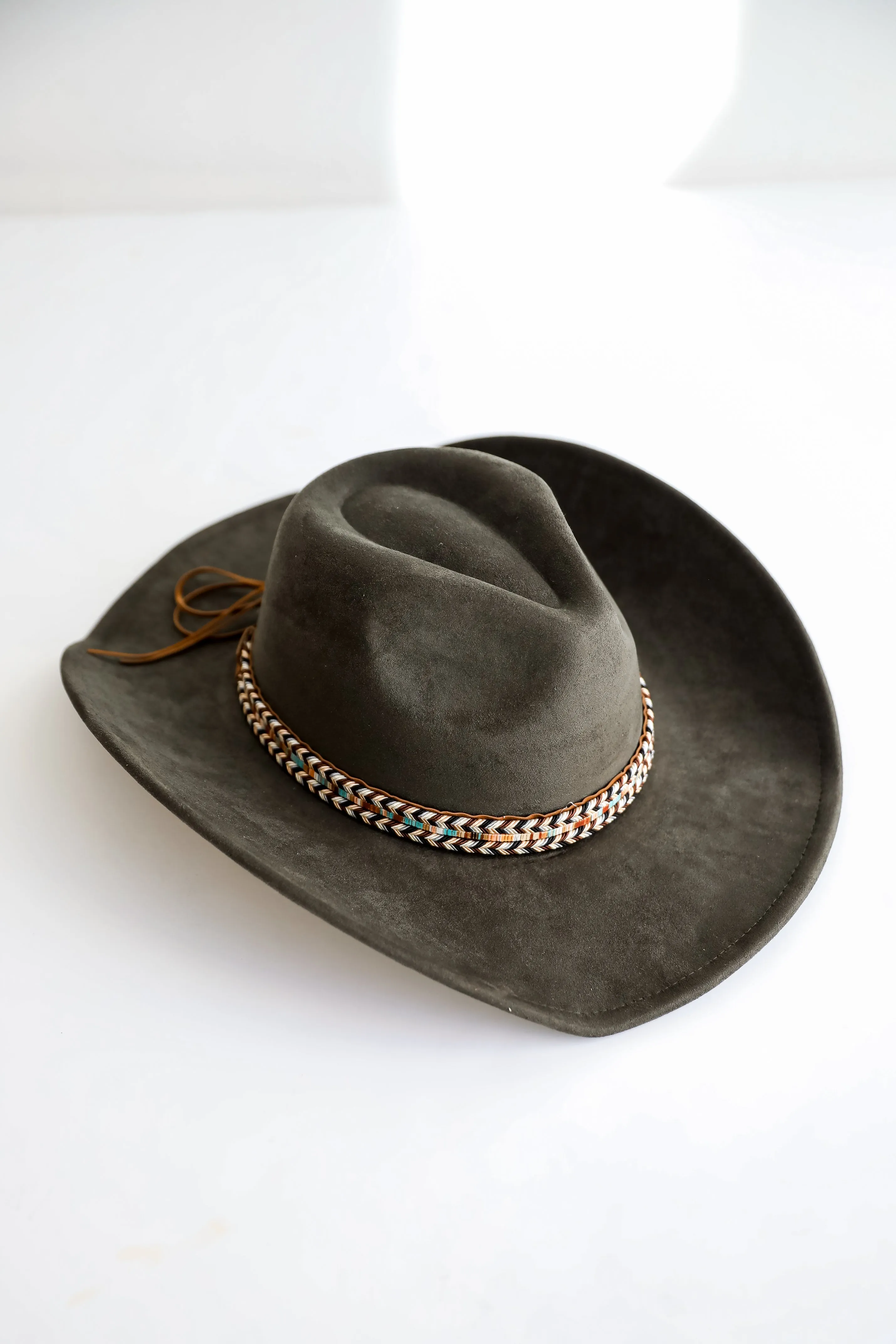 FINAL SALE - Rodeo Charm Fedora Western Wide Brim Hat