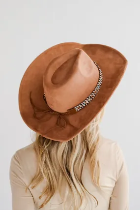 FINAL SALE - Rodeo Charm Fedora Western Wide Brim Hat