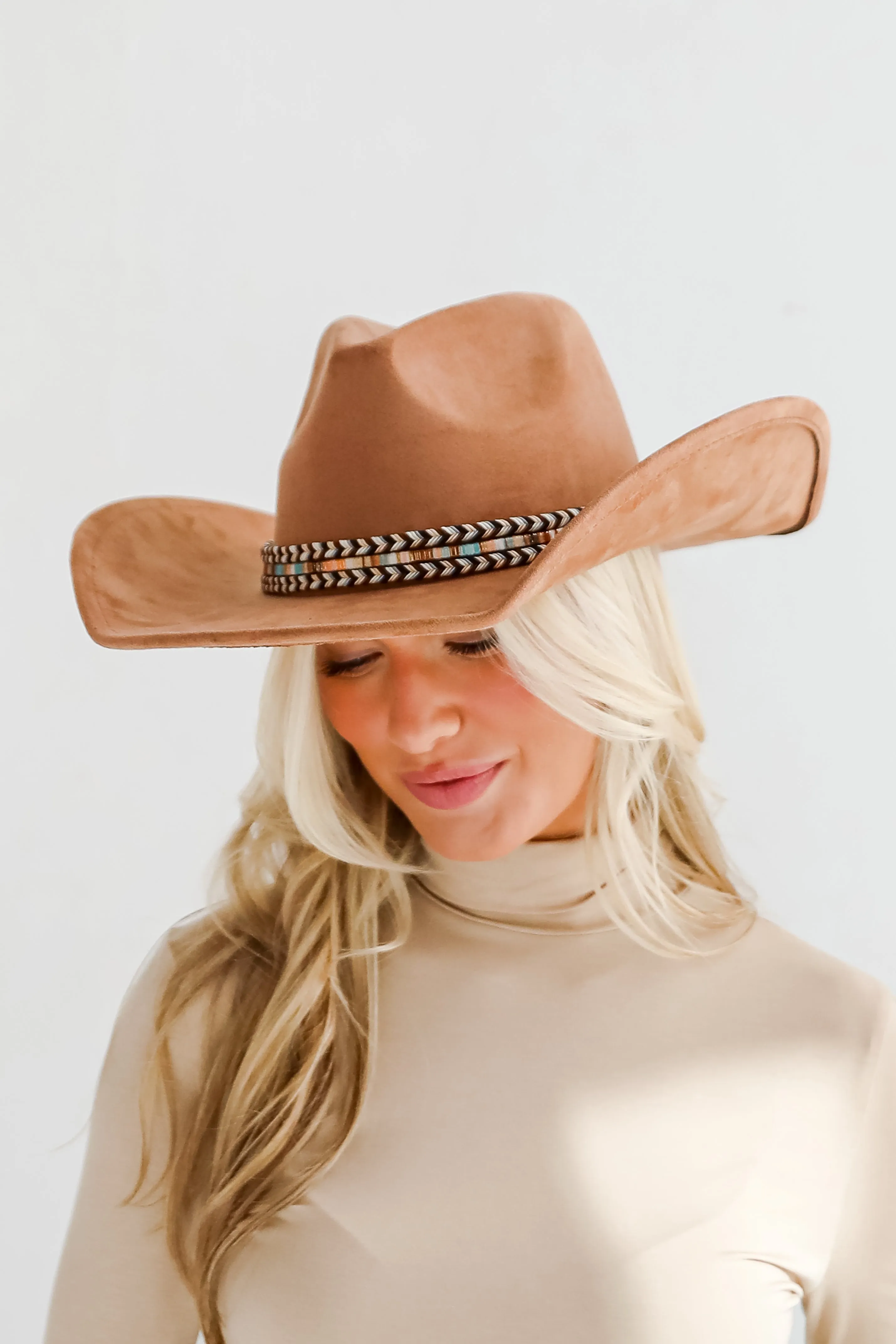 FINAL SALE - Rodeo Charm Fedora Western Wide Brim Hat