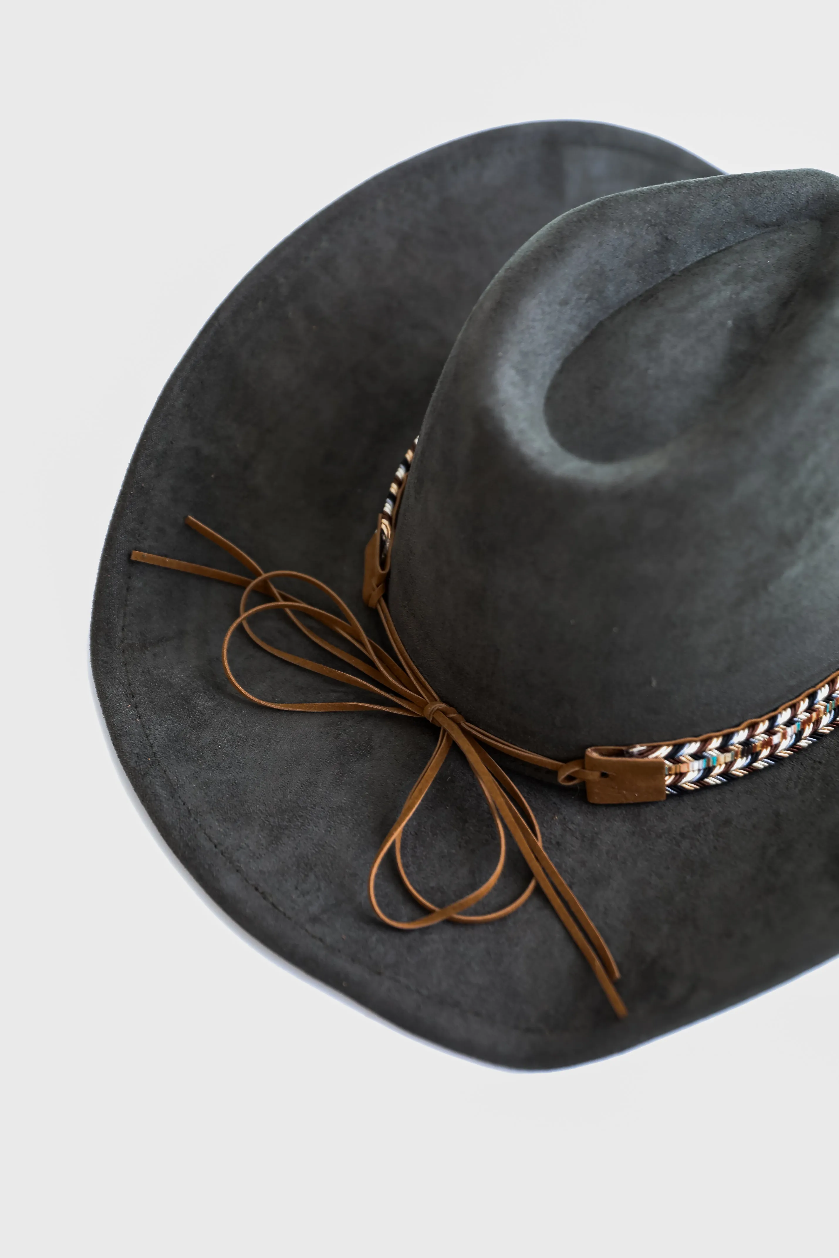 FINAL SALE - Rodeo Charm Fedora Western Wide Brim Hat