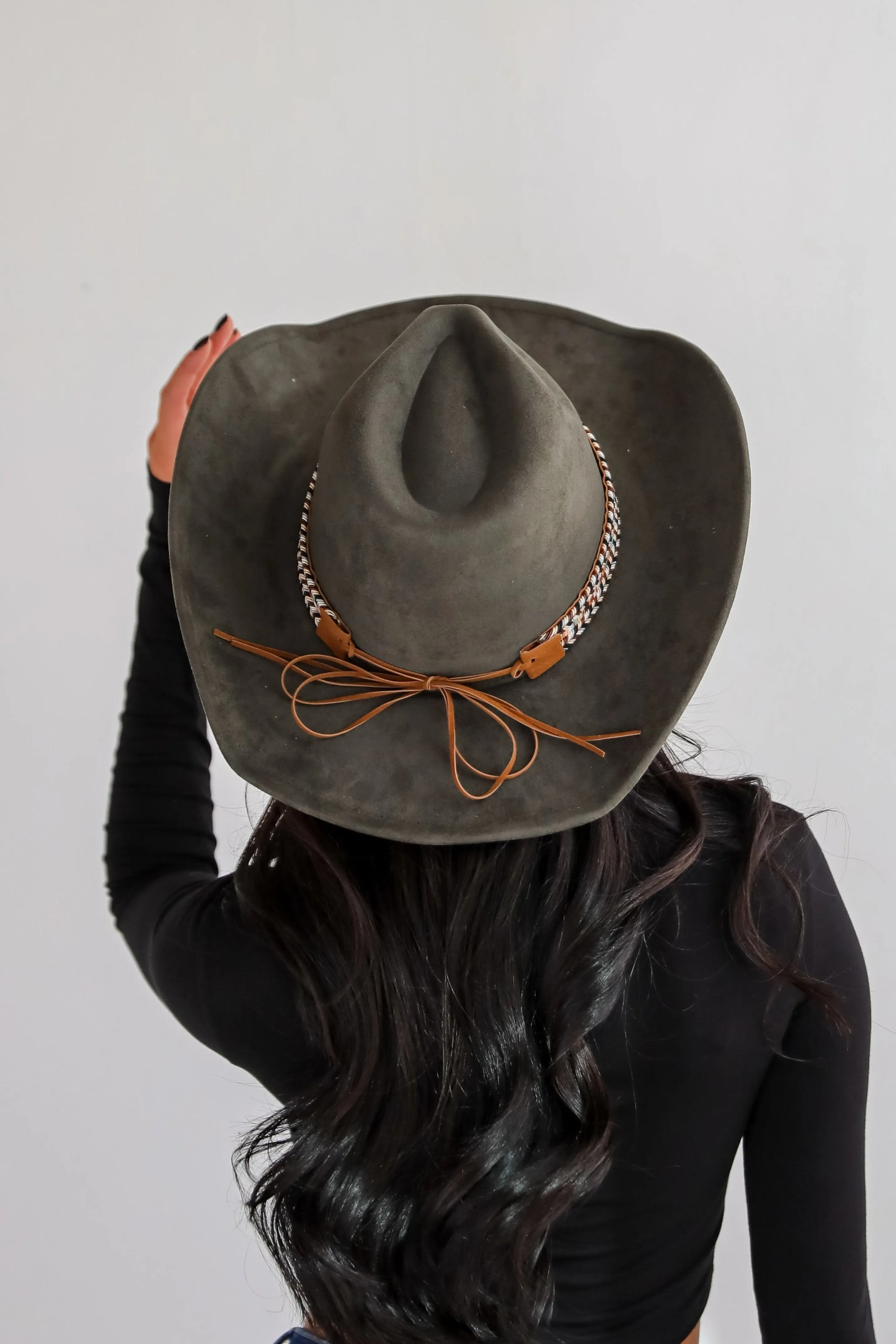 FINAL SALE - Rodeo Charm Fedora Western Wide Brim Hat